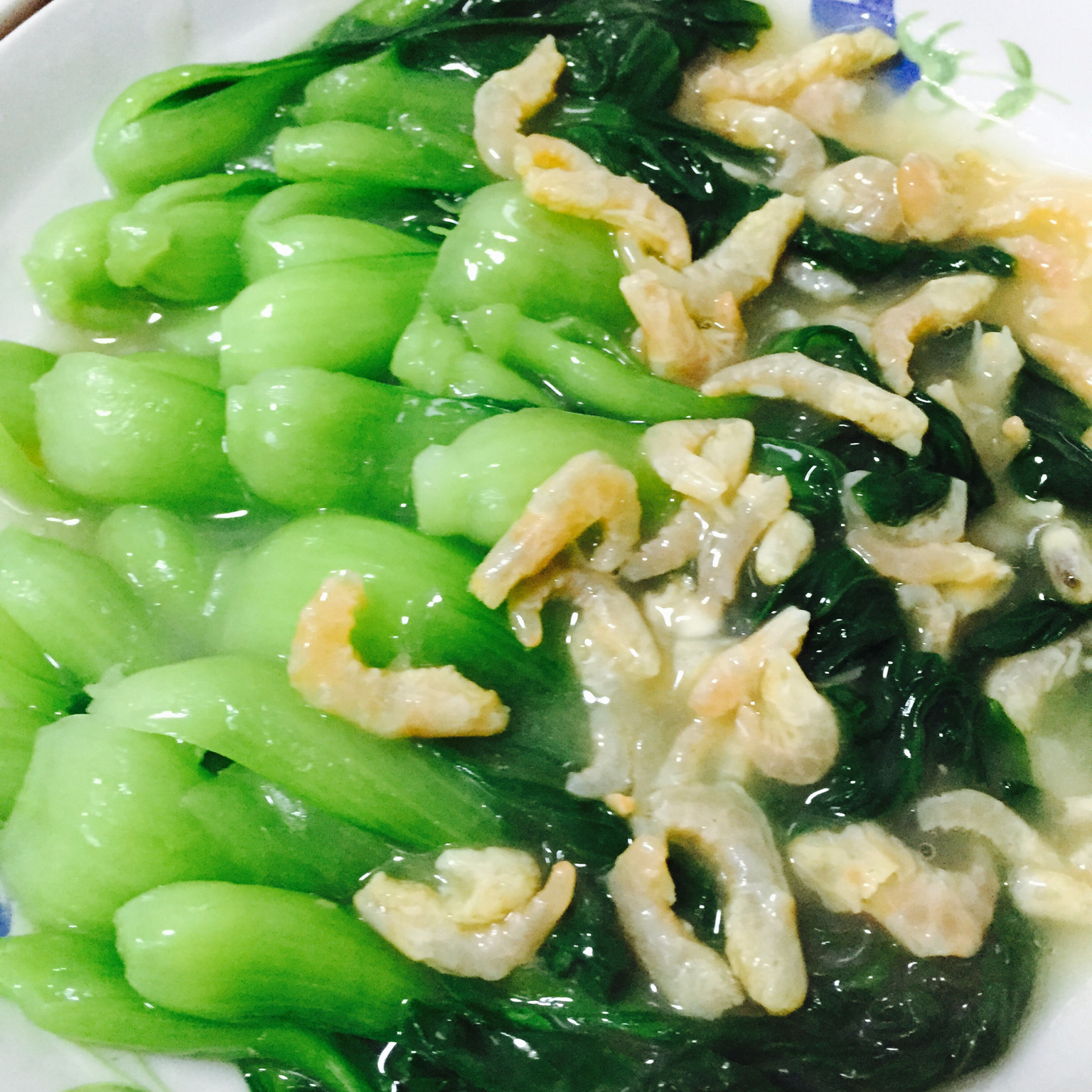 虾仁油菜