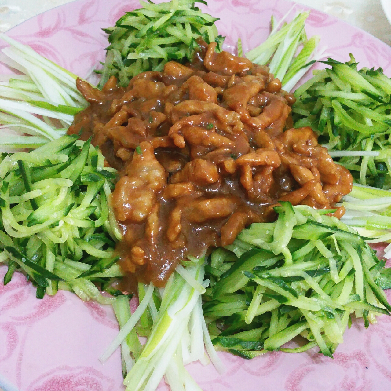 老丁的私房菜-京酱肉丝