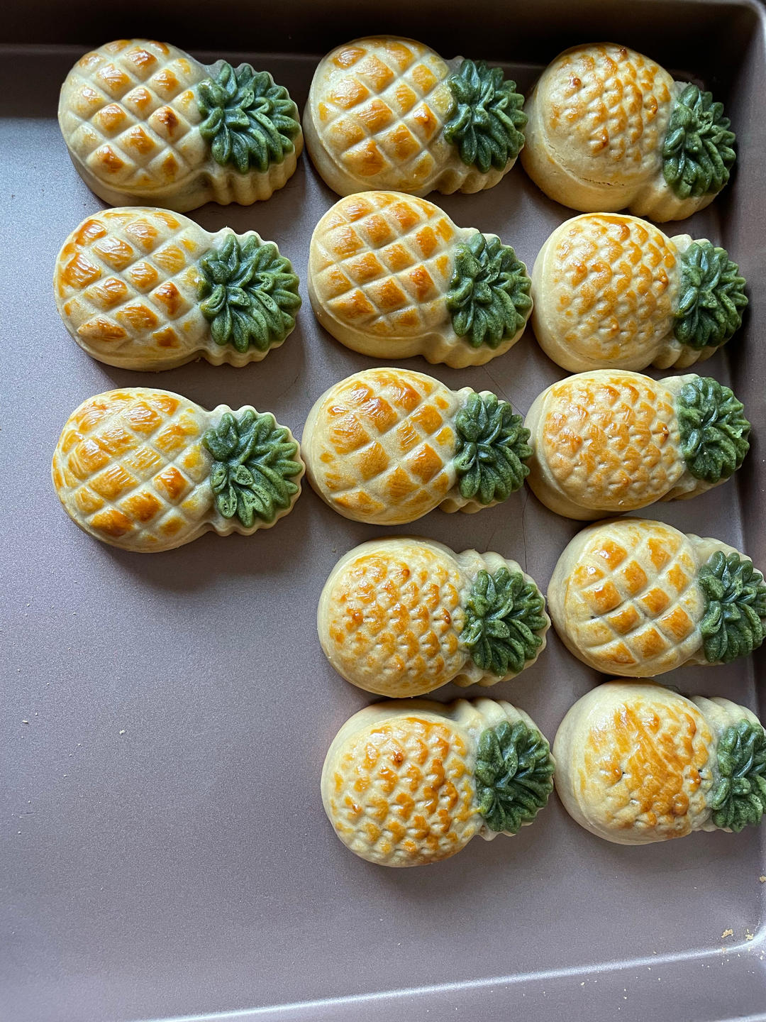 广式月饼通用饼皮（内附凤梨小菠萝🍍月饼的详细做法）