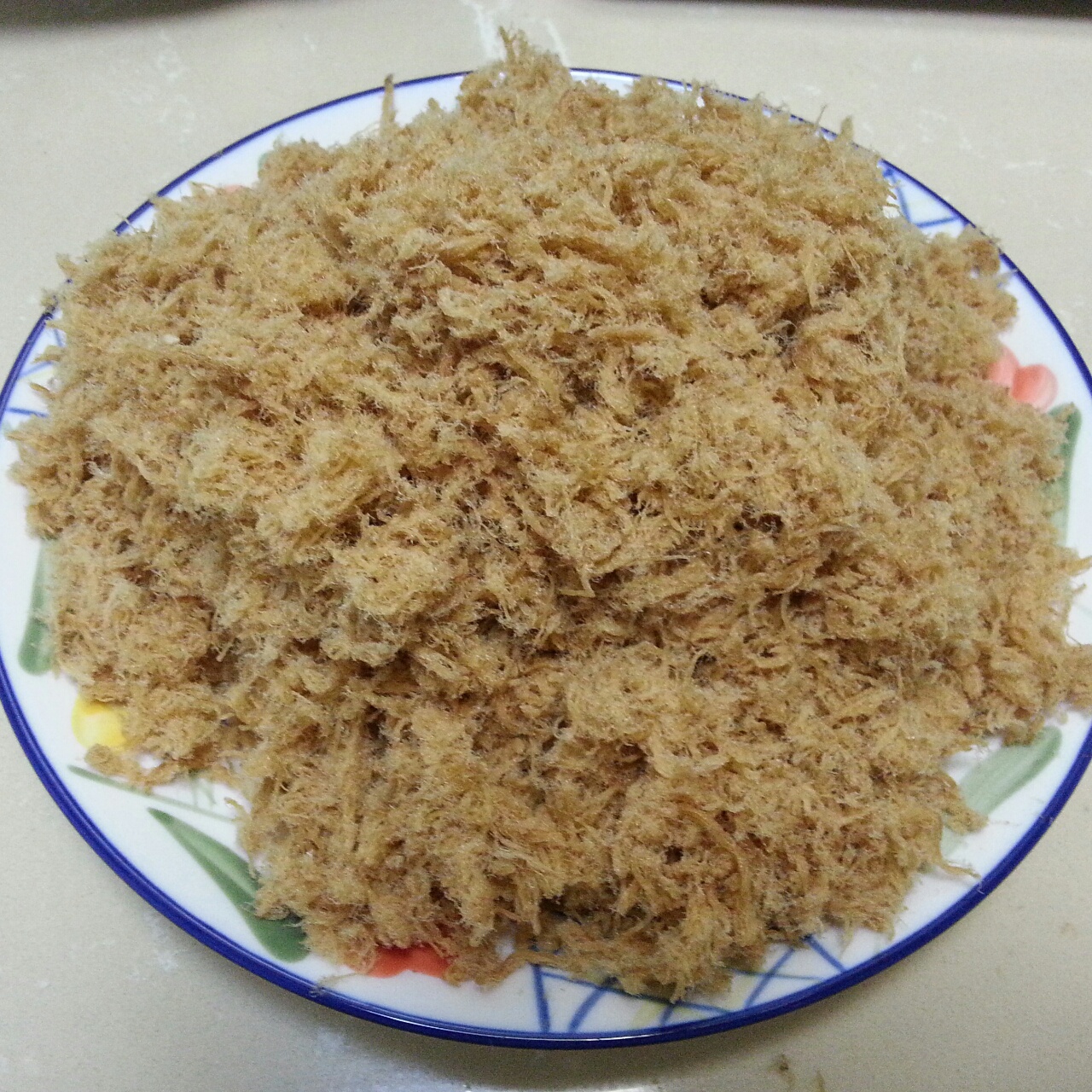 自制宝宝肉松 面包机外加烤箱