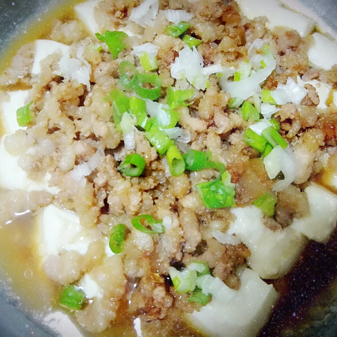 肉末蒸豆腐