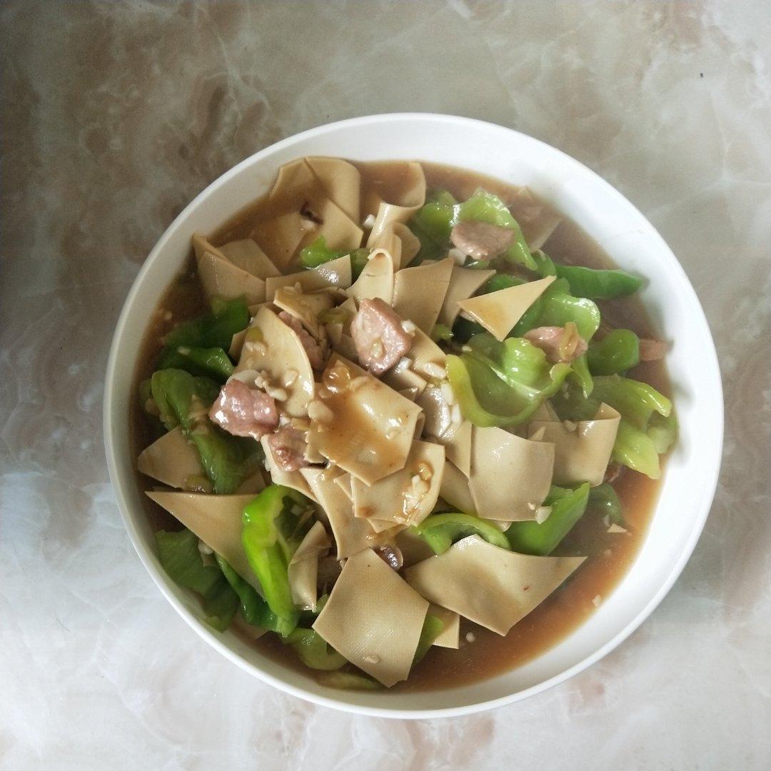 东北尖椒干豆腐