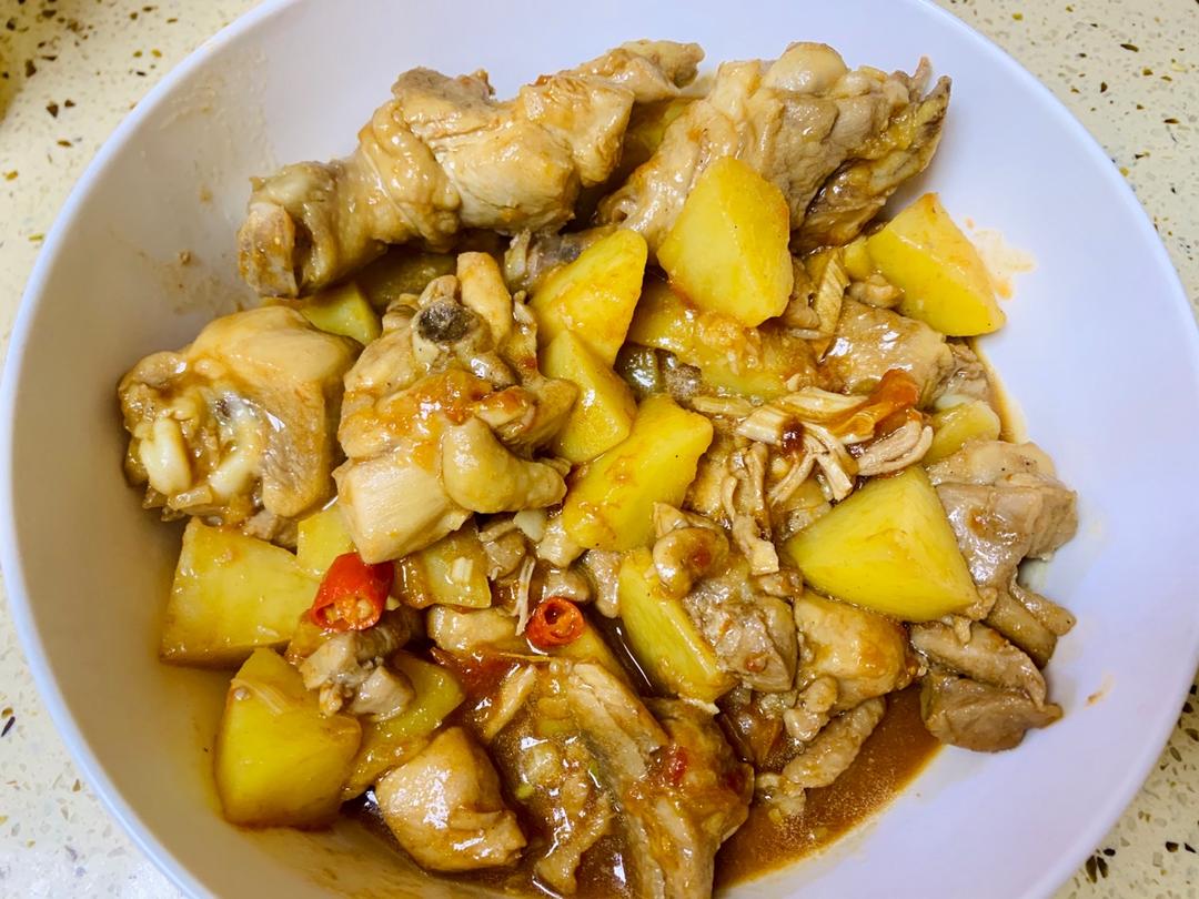 辣番茄咖喱鸡
