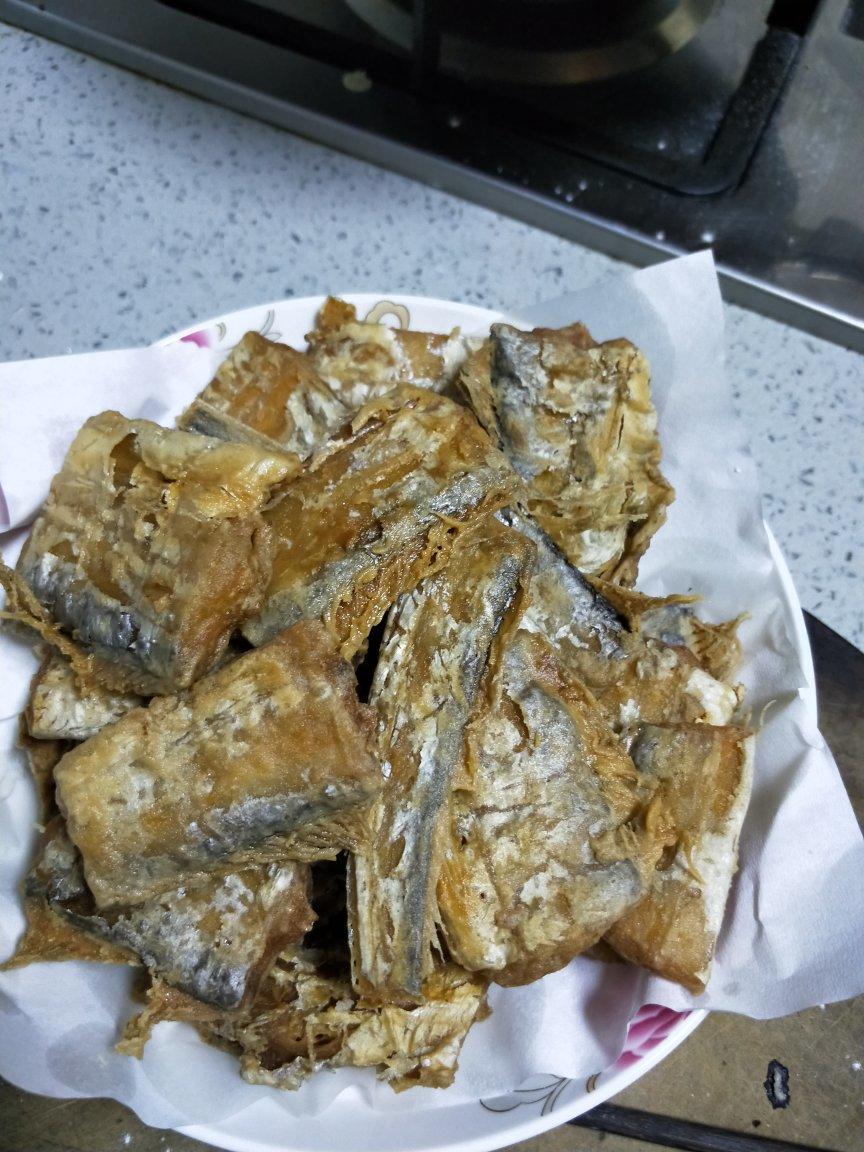 干炸带鱼