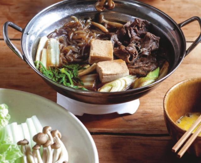 日本小火锅日式涮涮锅日本和牛杂炊蔬菜➕肉➕米饭➕日本柴鱼高汤做法的做法
