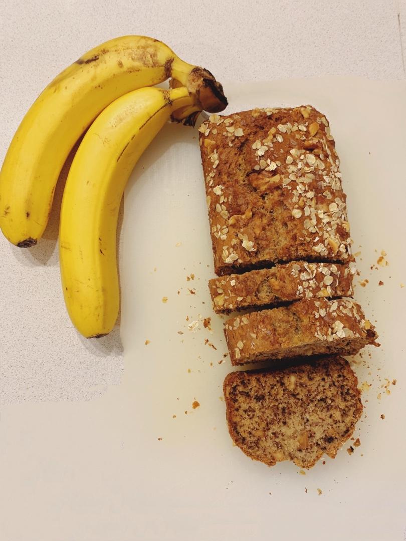香蕉核桃磅蛋糕 Banana & Walnut Pound Cake