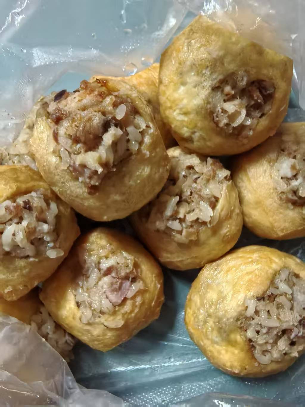 正宗广西柳州酿油豆腐泡/酿油豆腐果