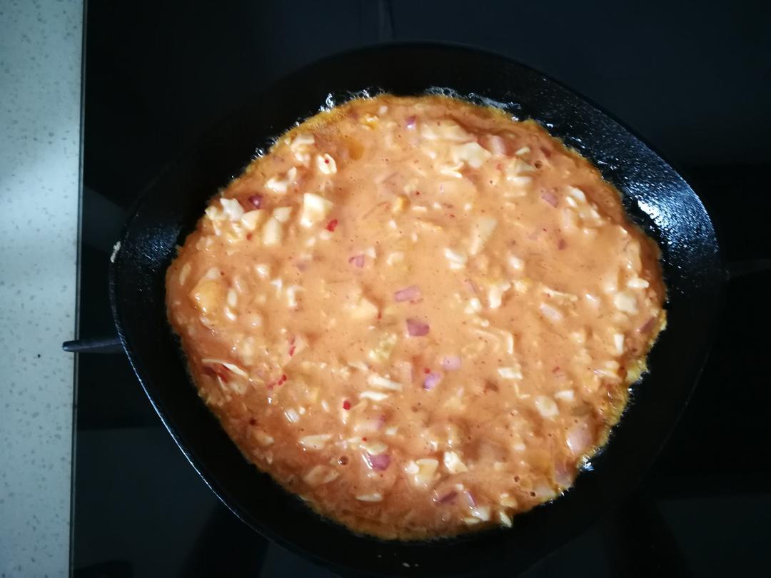 堂妈教你做泡菜饼