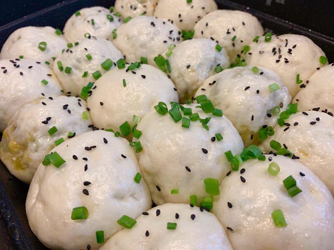 小时候的生煎包