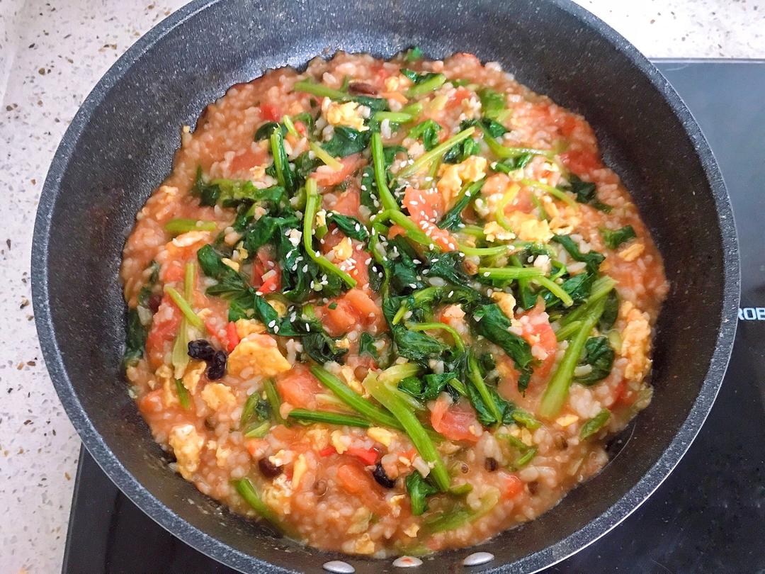 番茄烩炖糙米饭（本土·西班牙海鲜饭）