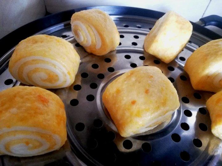 南瓜椰香馒头