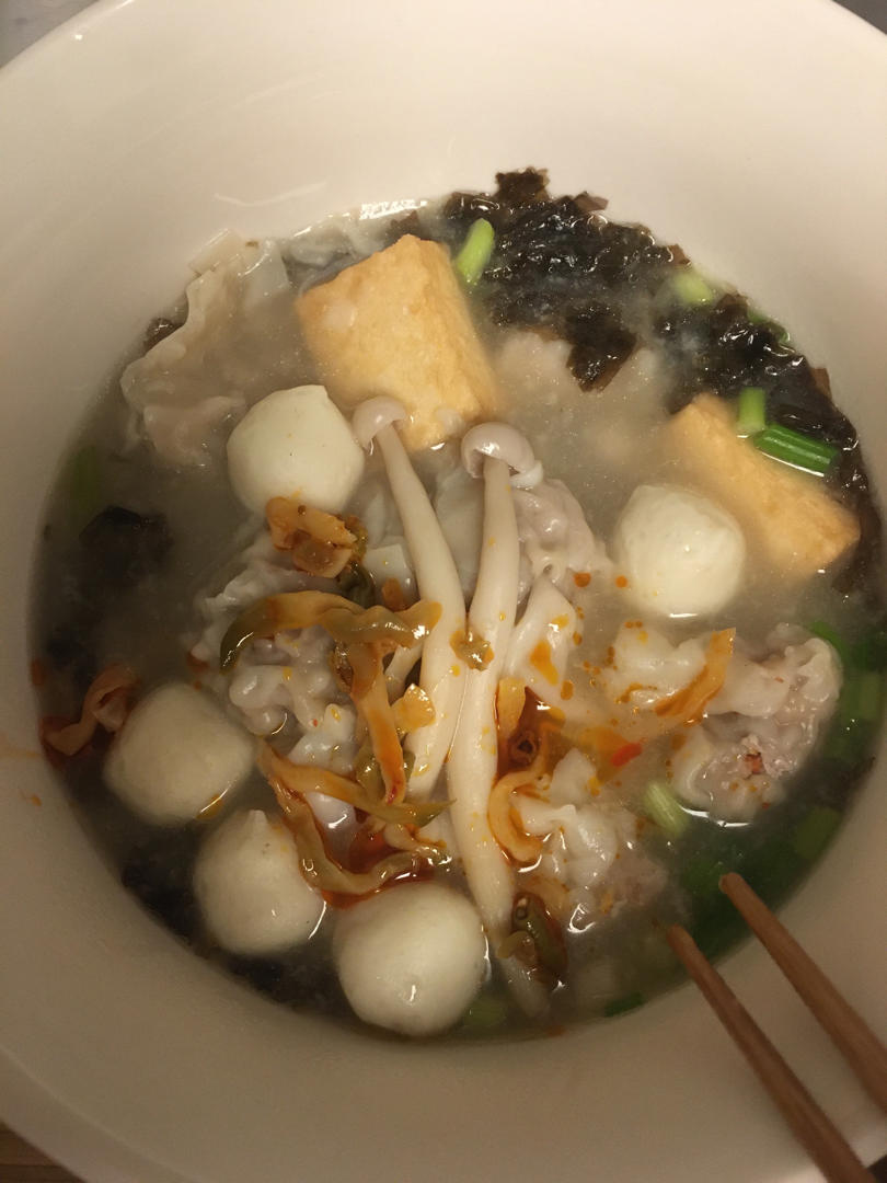 鲜肉小馄饨