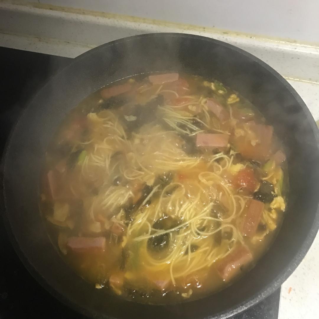 西红柿鸡蛋面