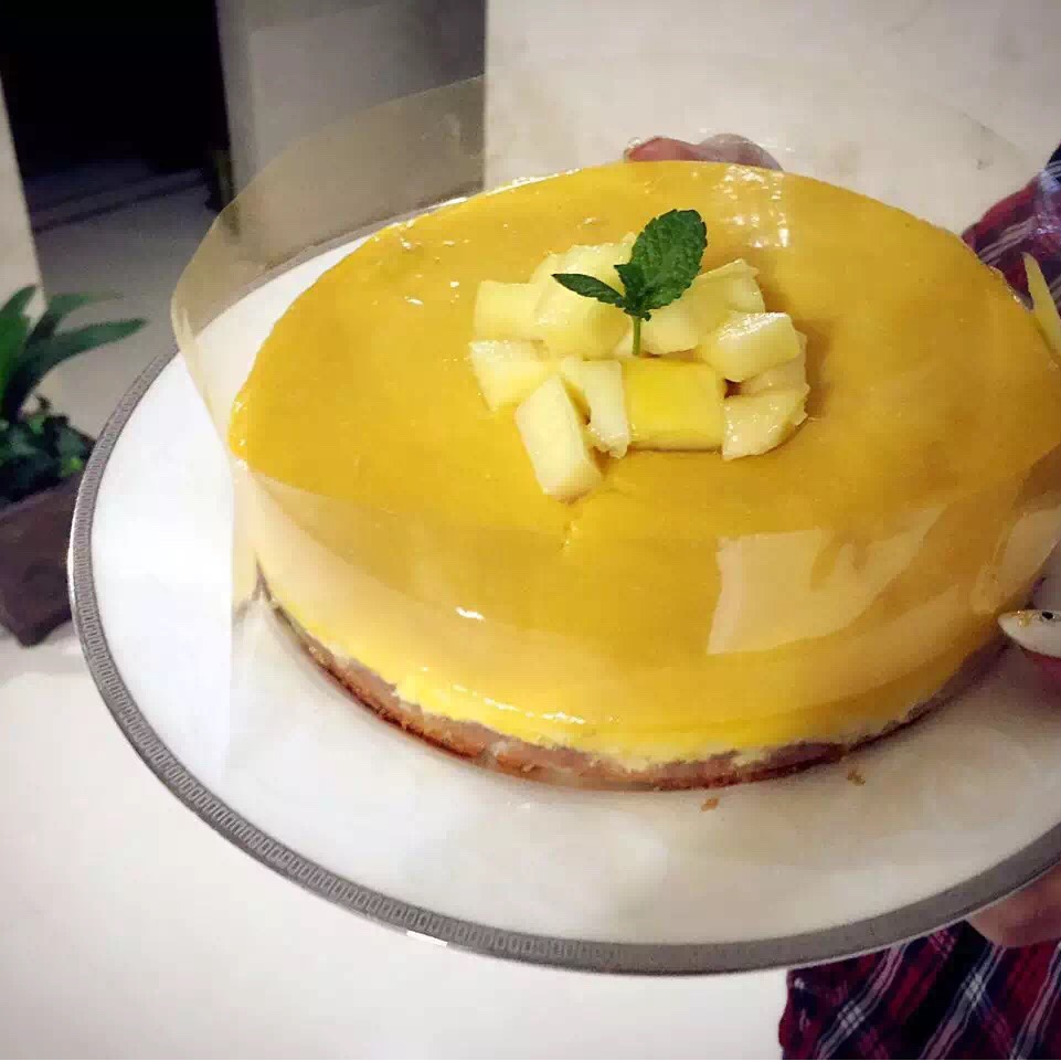 热带风情芝士蛋糕