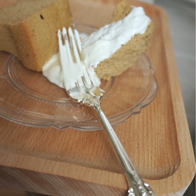 轻润黑糖戚风蛋糕