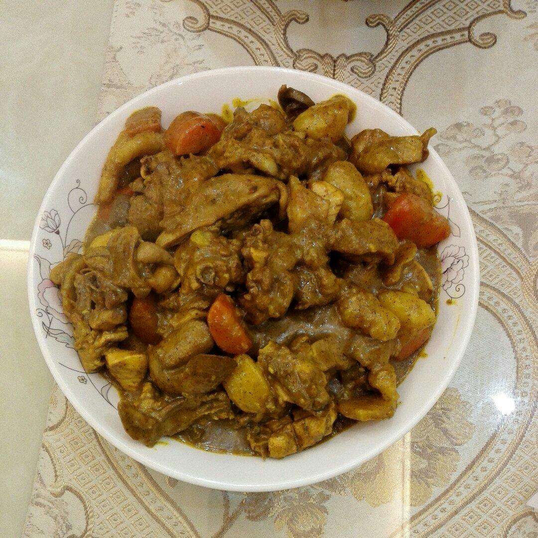 泰式椰浆咖喱鸡