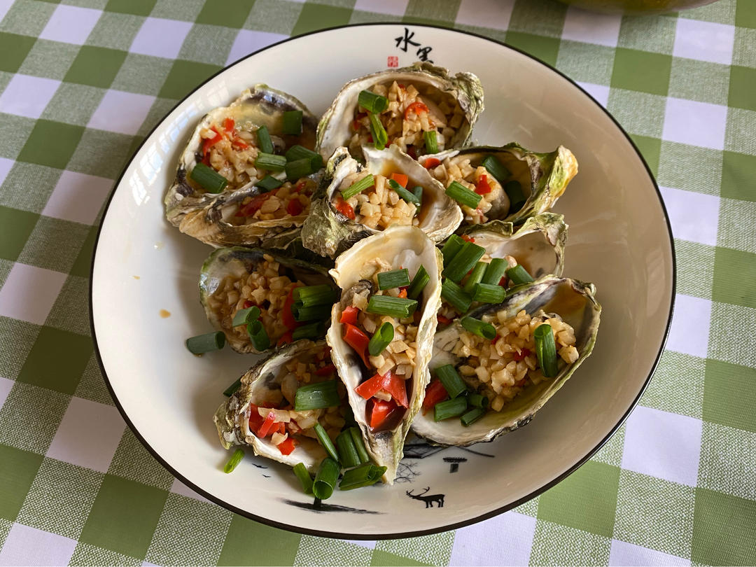 蒜蓉粉丝蒸生蚝