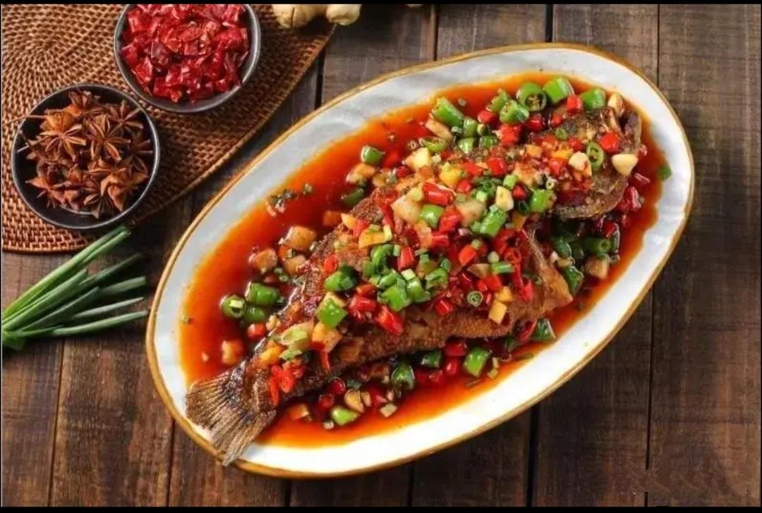 大千干烧鱼/准备中(四川十大名菜)的做法