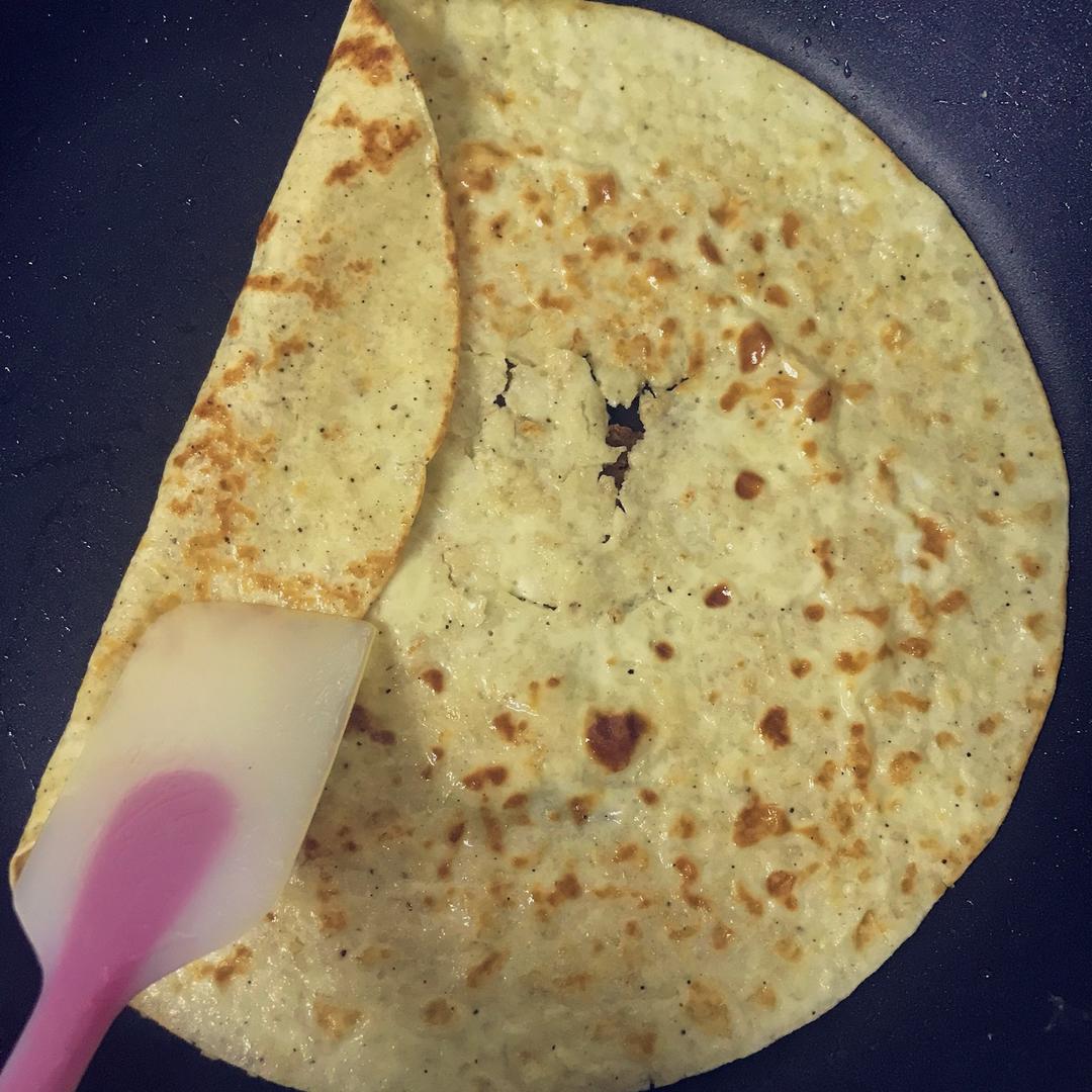 燕麦鸡蛋饼~快手早餐