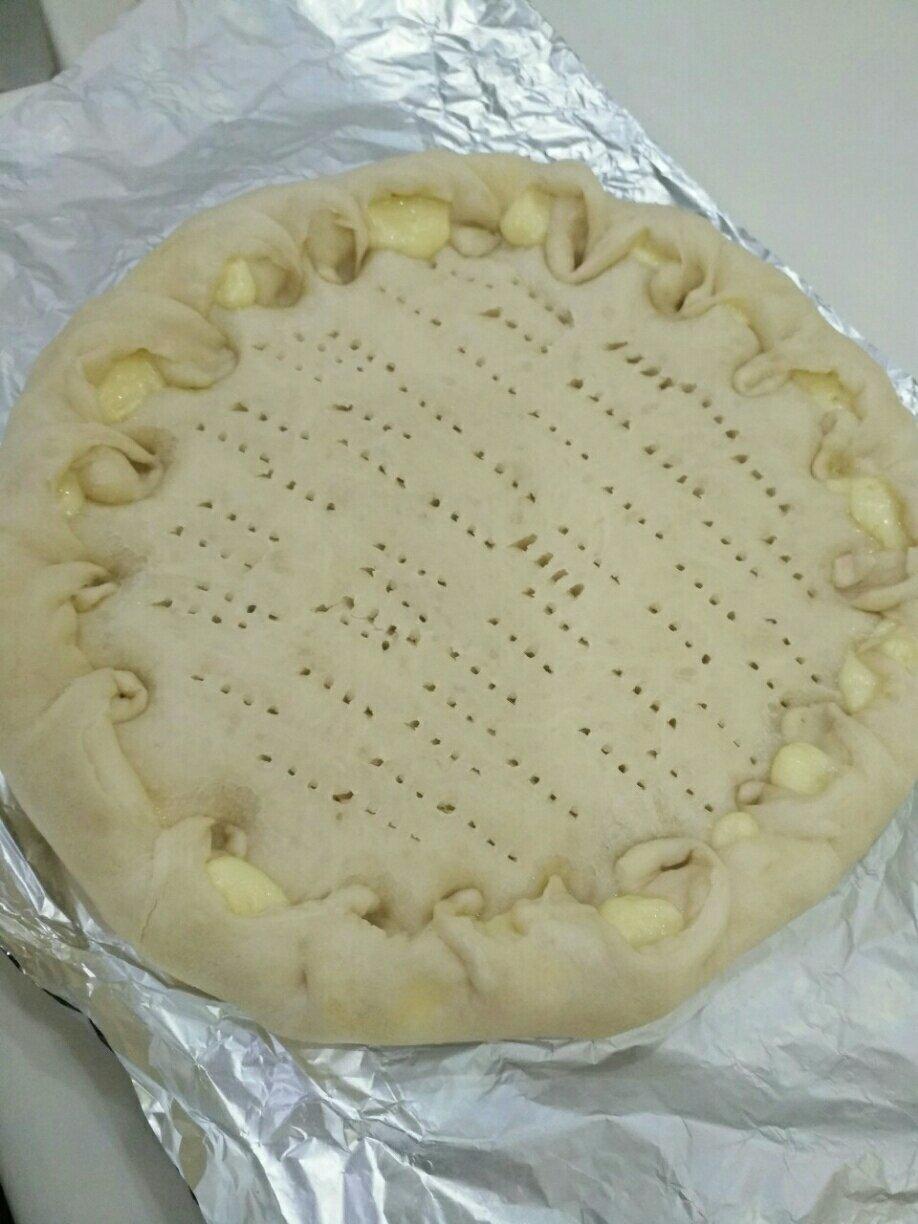 芝心披萨饼底的制作