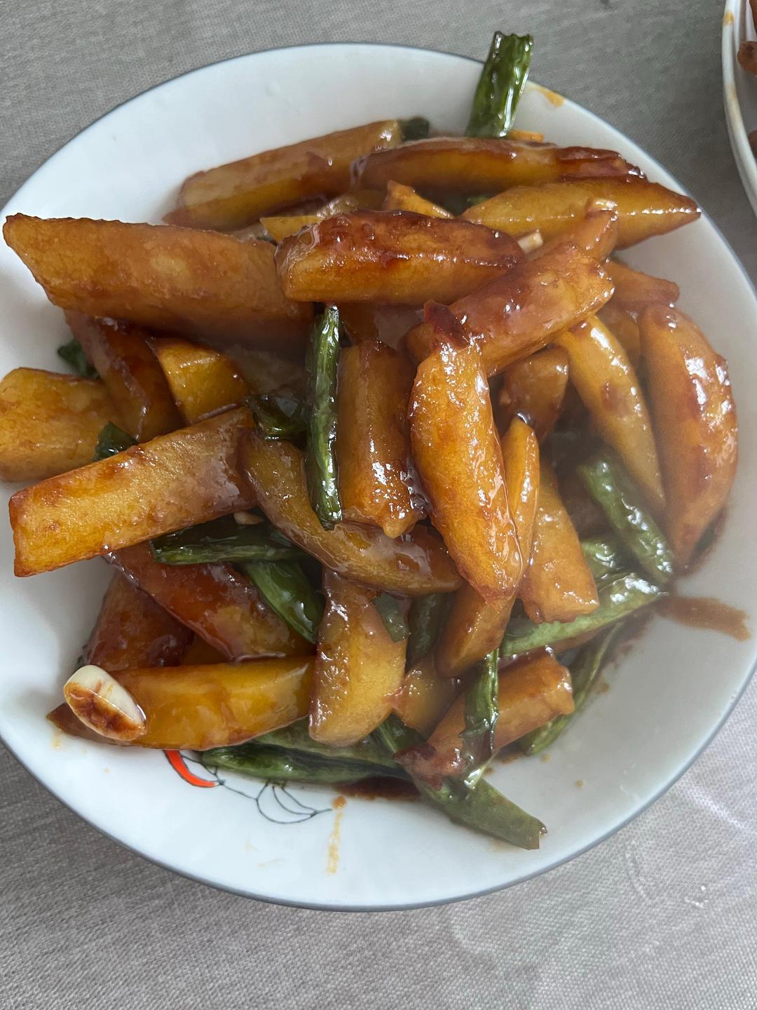刀豆炒土豆~一道青翠脆爽的家常菜