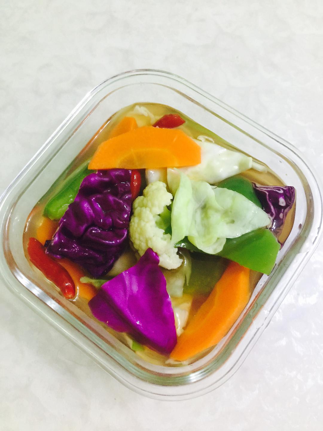 酸甜泡菜的做法