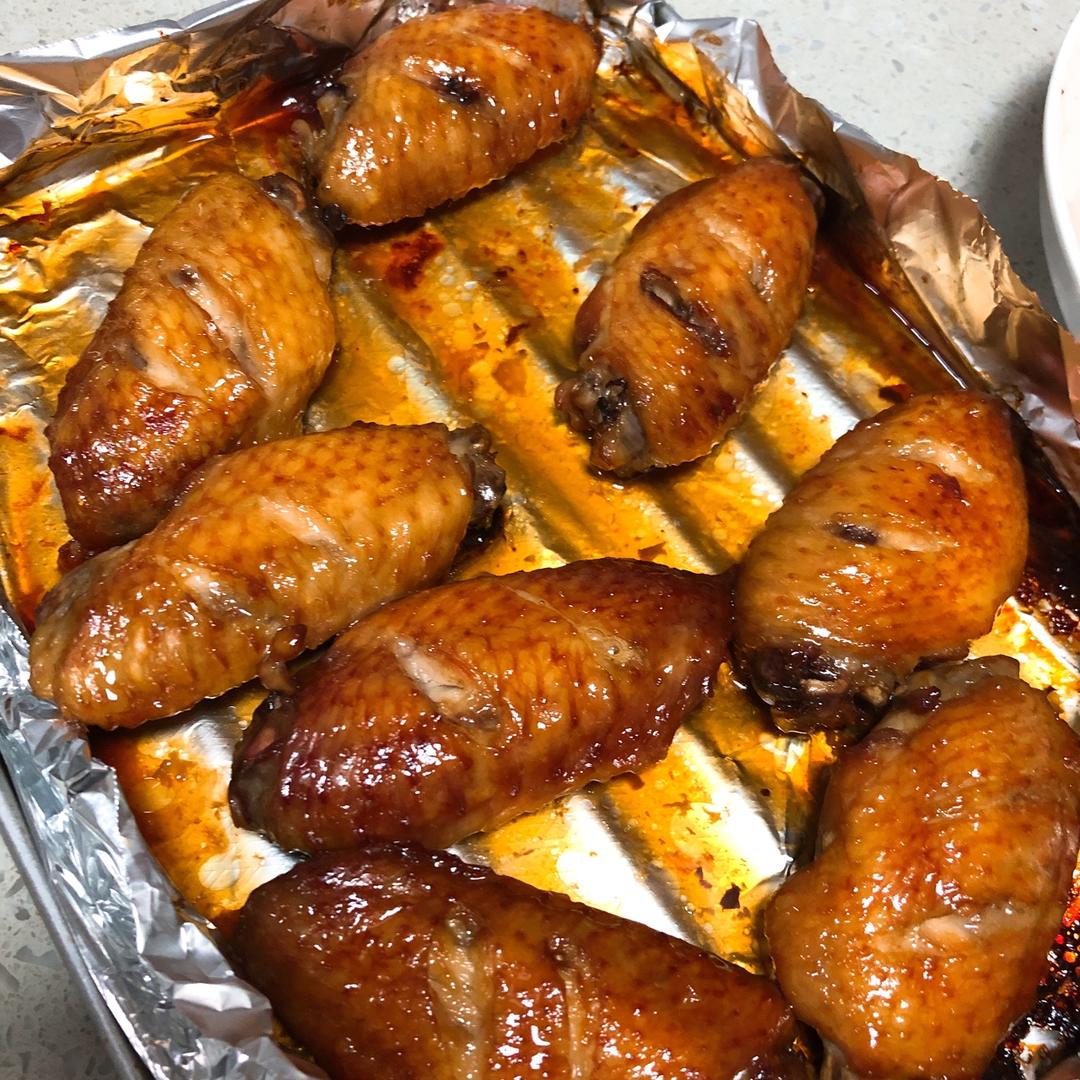 烤箱版蜜汁烤翅