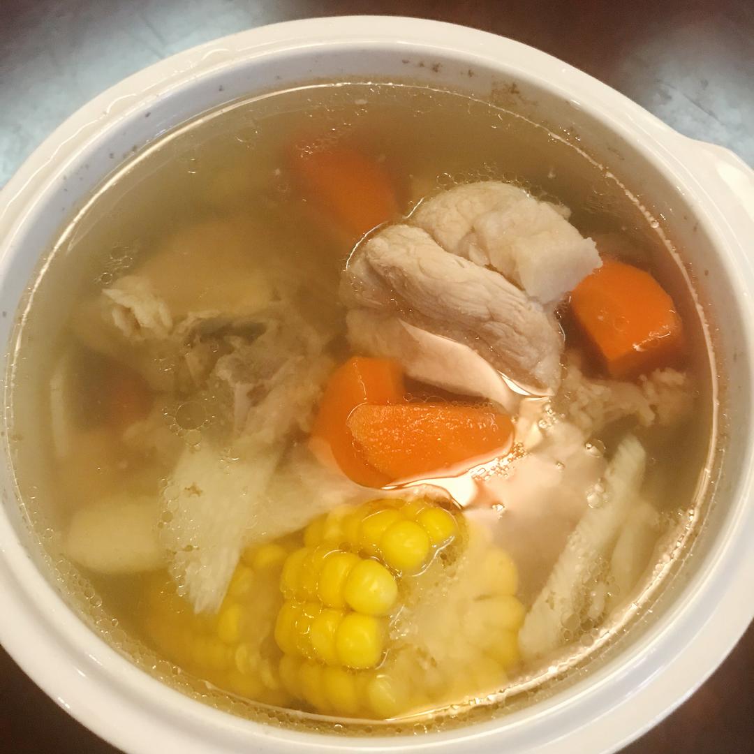 玉米山药排骨汤