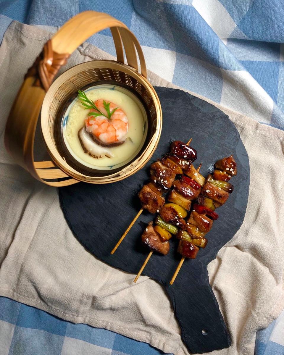 日式居酒屋 葱香鸡肉串 Chicken Teriyaki Skewers
