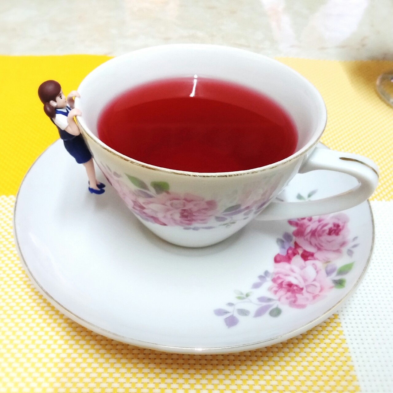 玫瑰花茶