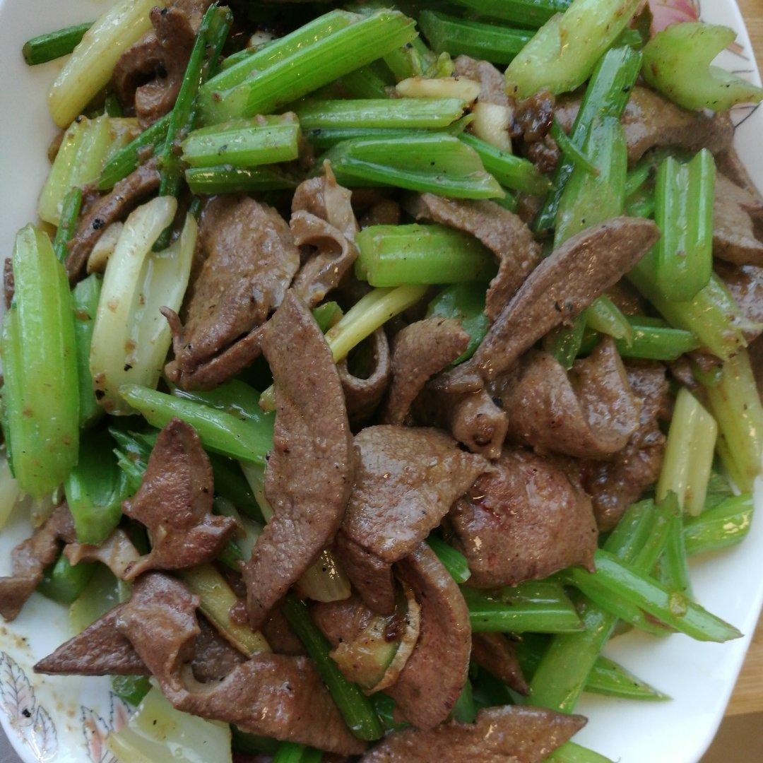 手机用户5930_6vay做的芹菜猪肝