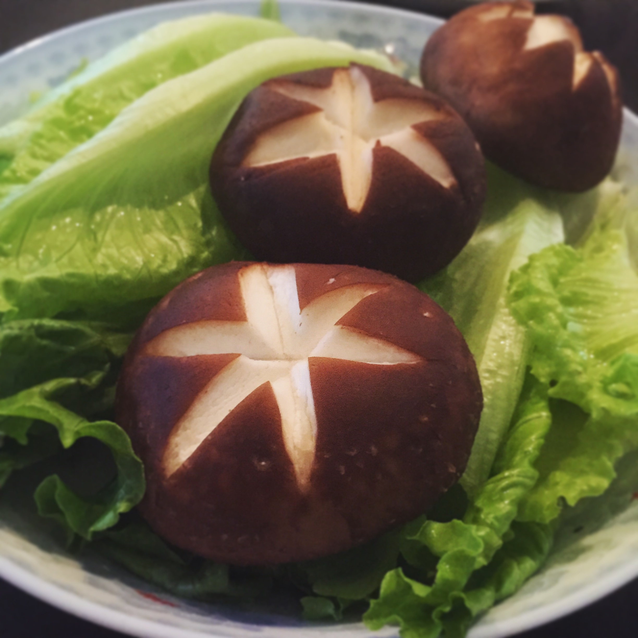 joka佳做的香菇切花刀