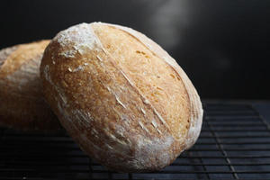 天然酵母乡村面包的做法 步骤9