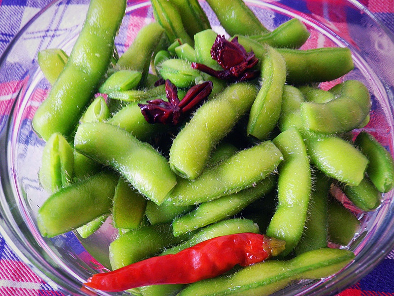 茶香毛豆