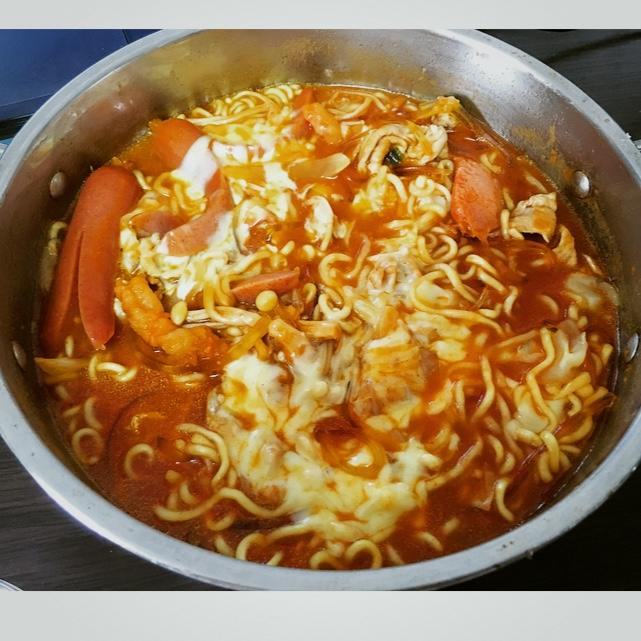 韩国部队锅拉面锅（超好吃）