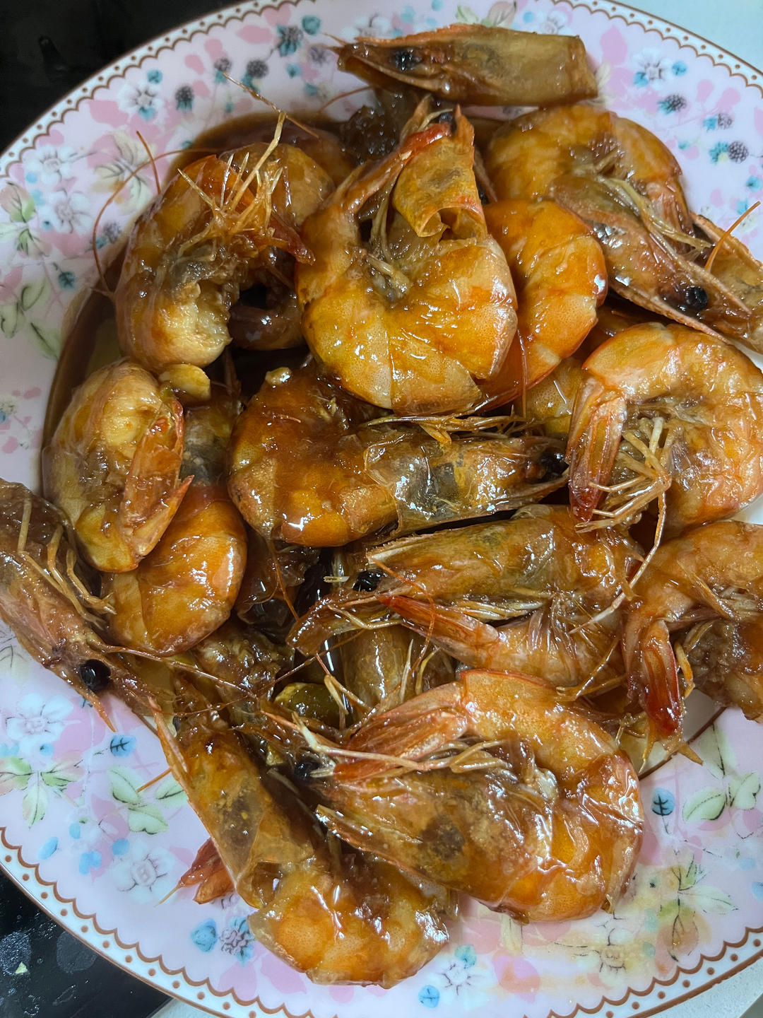 听说这是小朋友最爱吃的红烧虾🦐