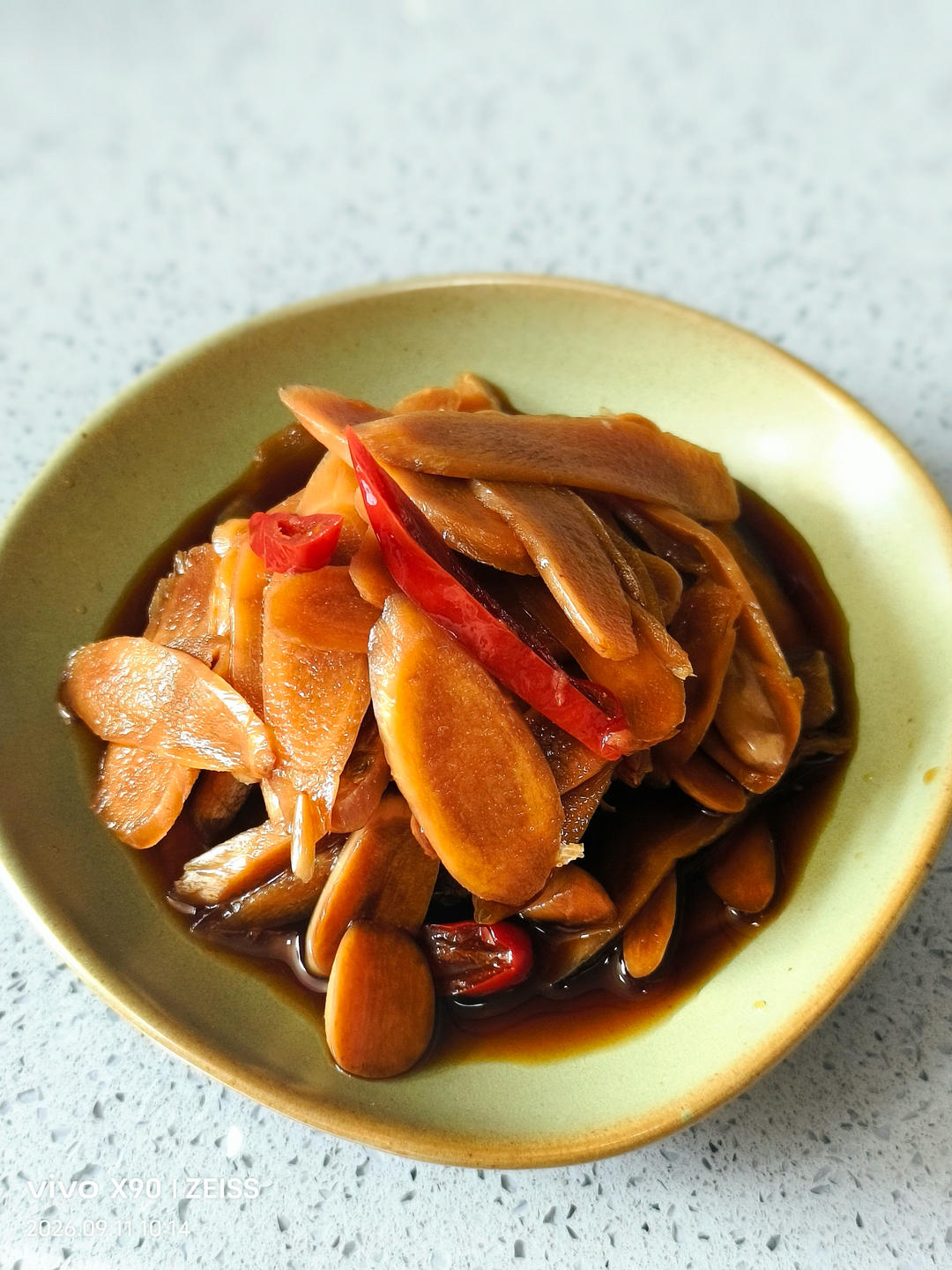 醋泡姜，腌姜，泡姜