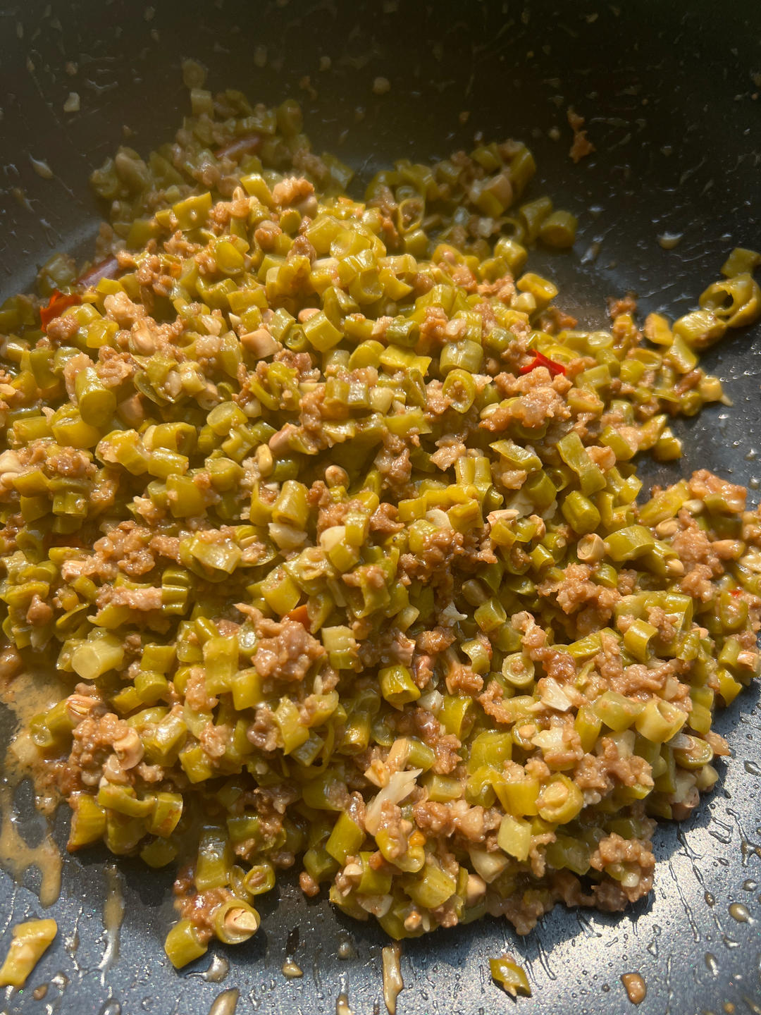 酸豆角肉沫