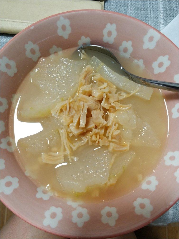 给熬夜族:冬瓜瑶柱汤