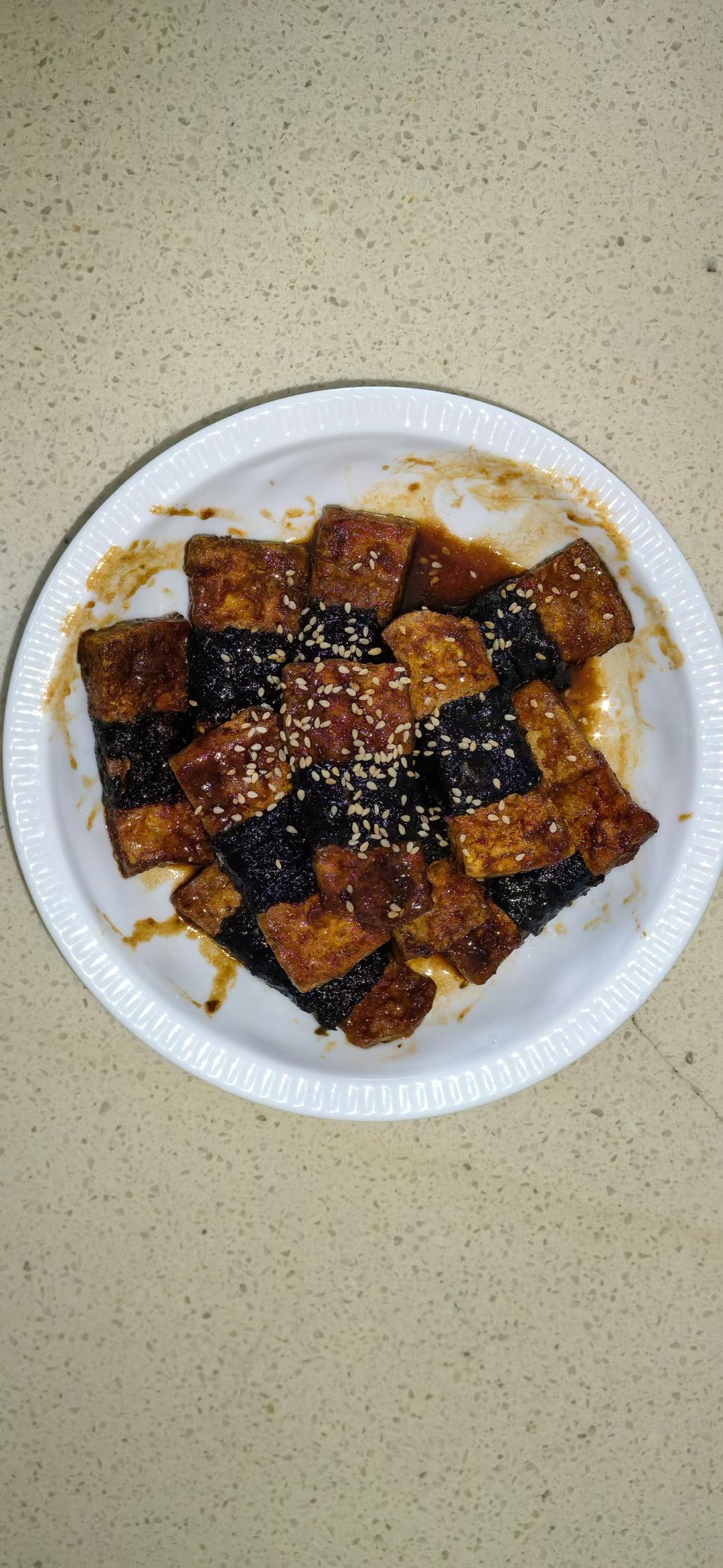 照烧海苔豆腐（纯素）
