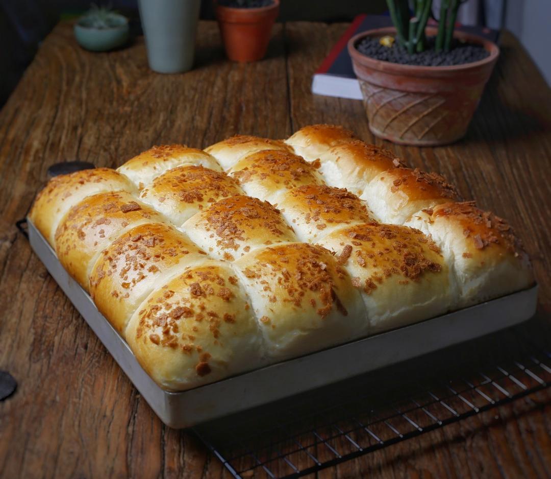 养乐多奶油小面包