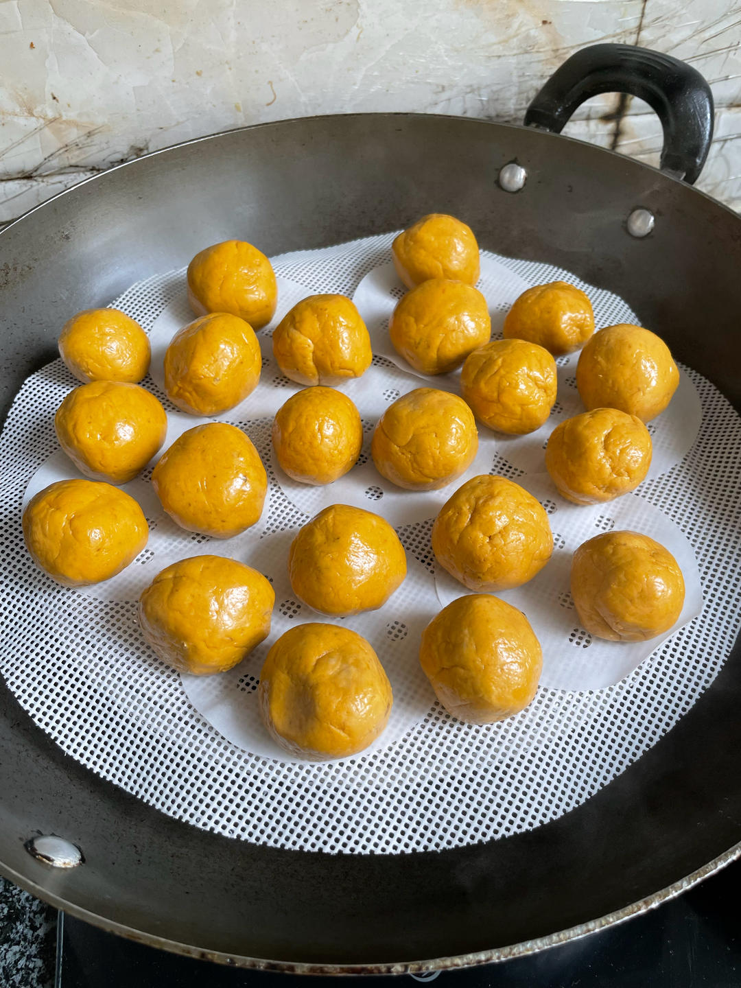 紫薯糯米糍（超简单）