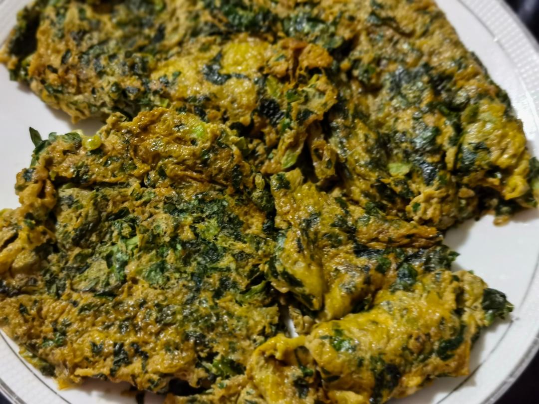 莴笋（叶子）煎蛋🍳