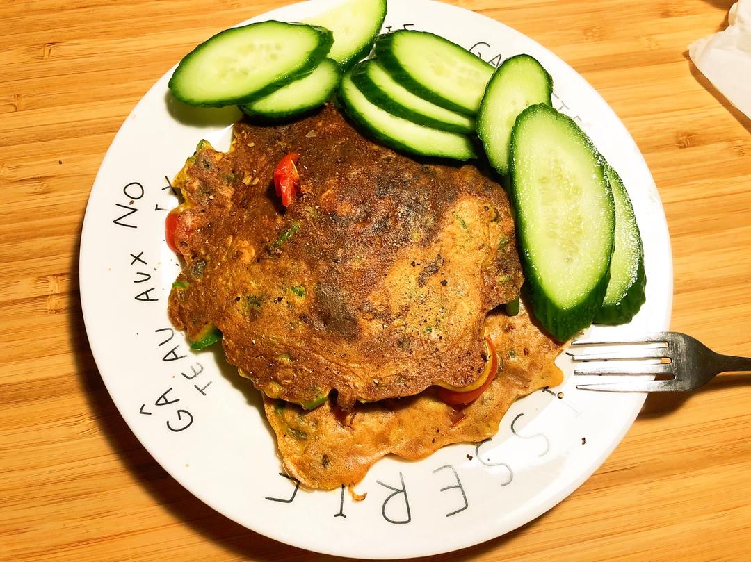 蔬菜鸡蛋饼