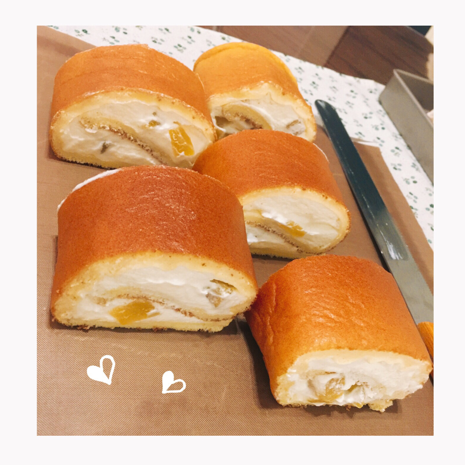 戚风蛋糕卷（小四卷）