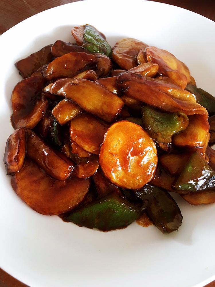 甜口地三鲜的做法