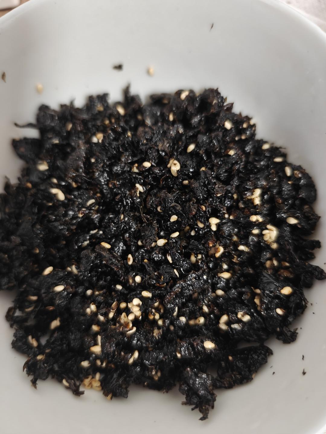用紫菜做海苔【芝麻海苔碎】超级简单