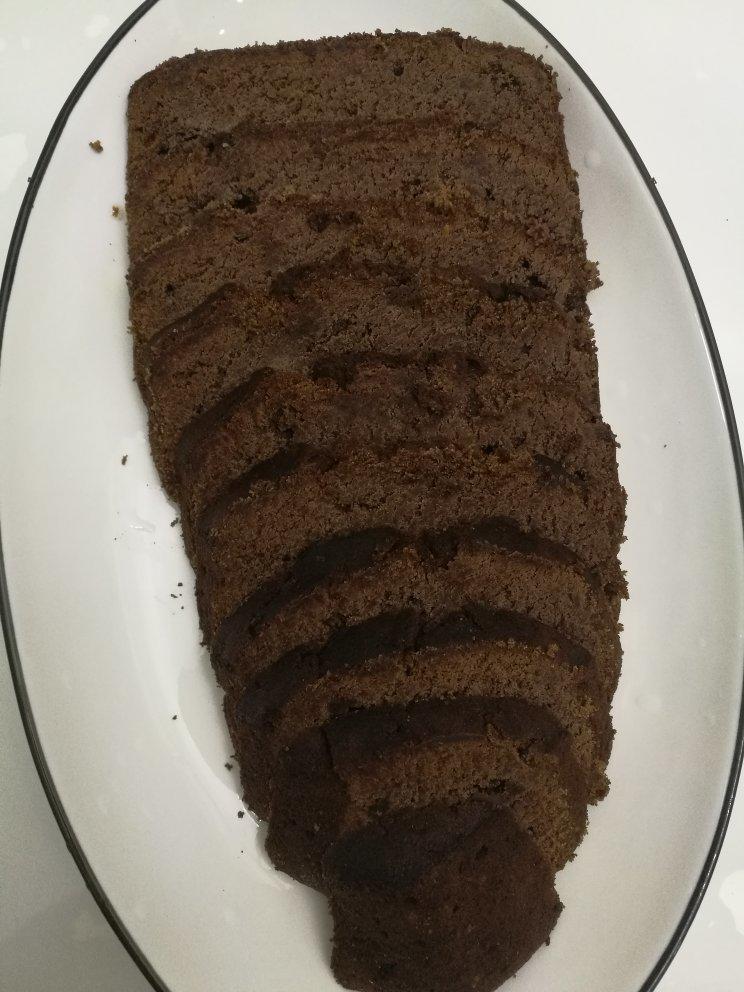巧克力橙皮威士忌磅蛋糕