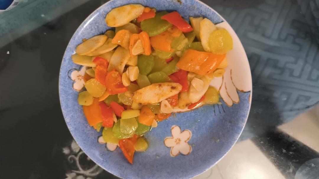 健康快手菜·木耳炒山药