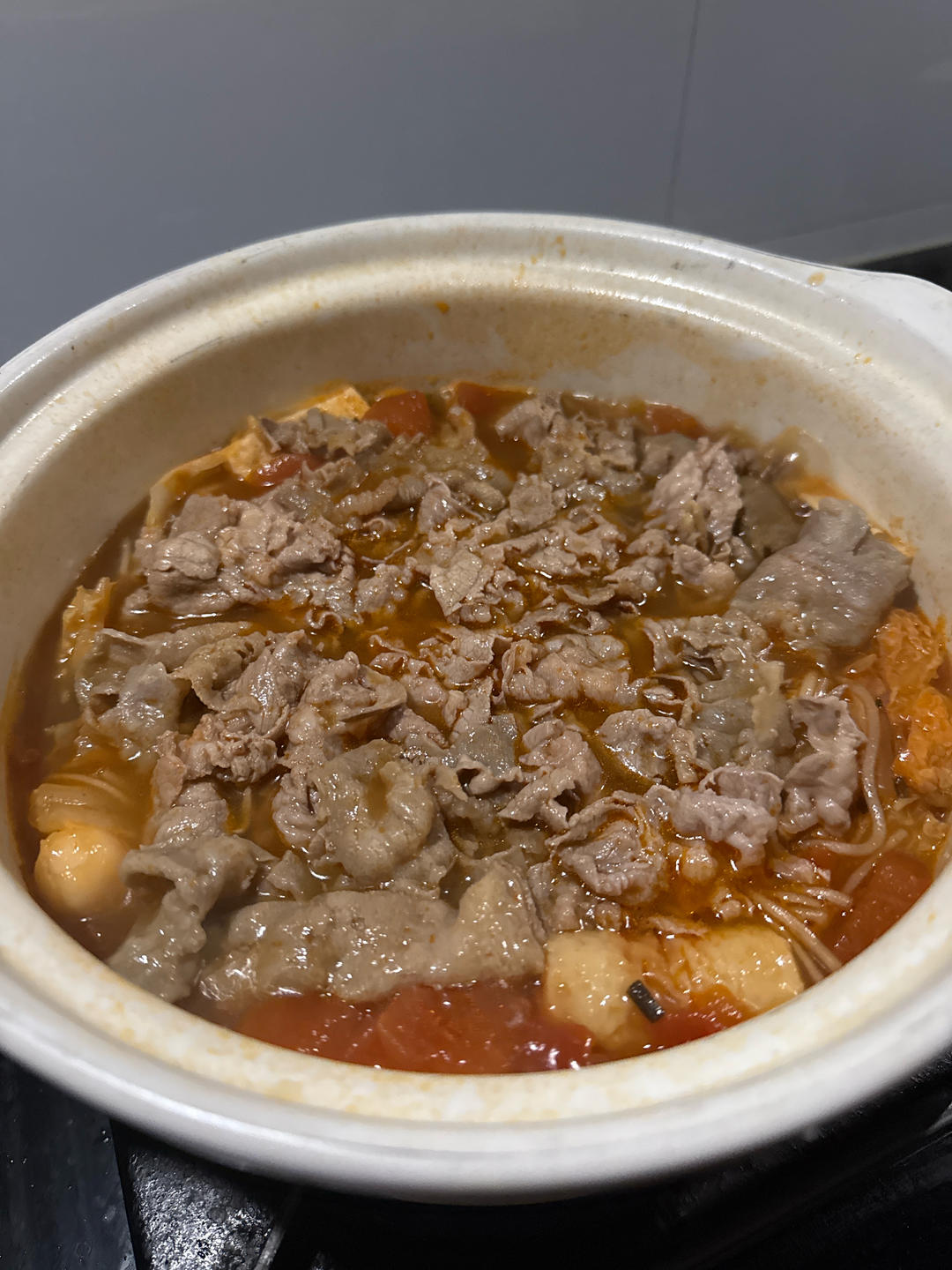 家常菜：番茄牛肉煲